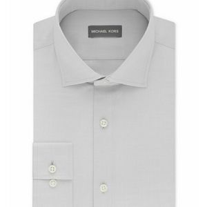 NWT XL Michael Kors Airsoft slim fit button up